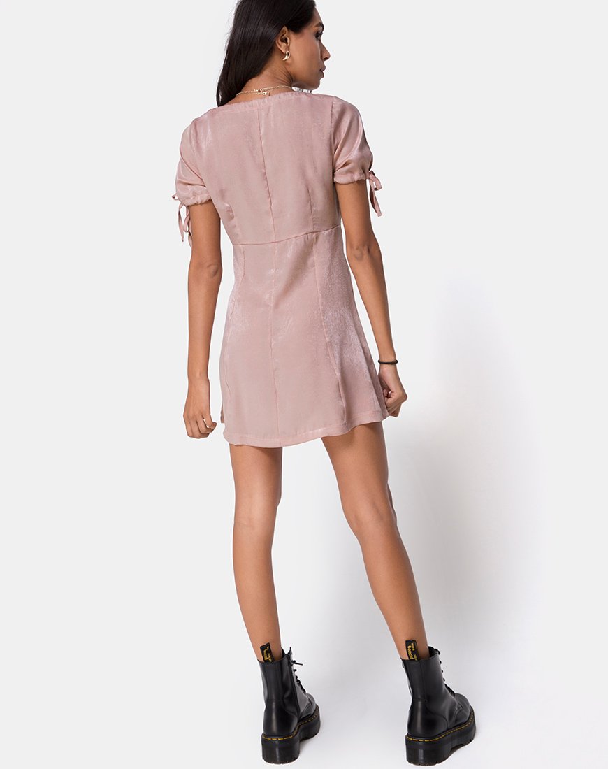 Image von Guenette Kleid aus Satin Dusty Rose