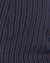 marineblauer Nadelstreifen