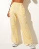 Image of Yara Hose in Lemon Gingham Gelb