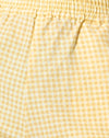 Lemon Gingham Gelb