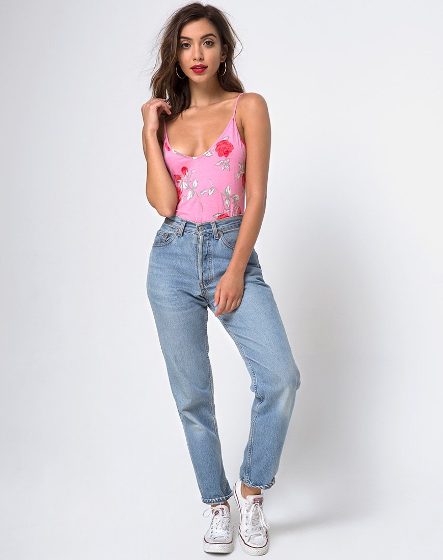 Bild von Tahiti-Mieder in Candy Rose