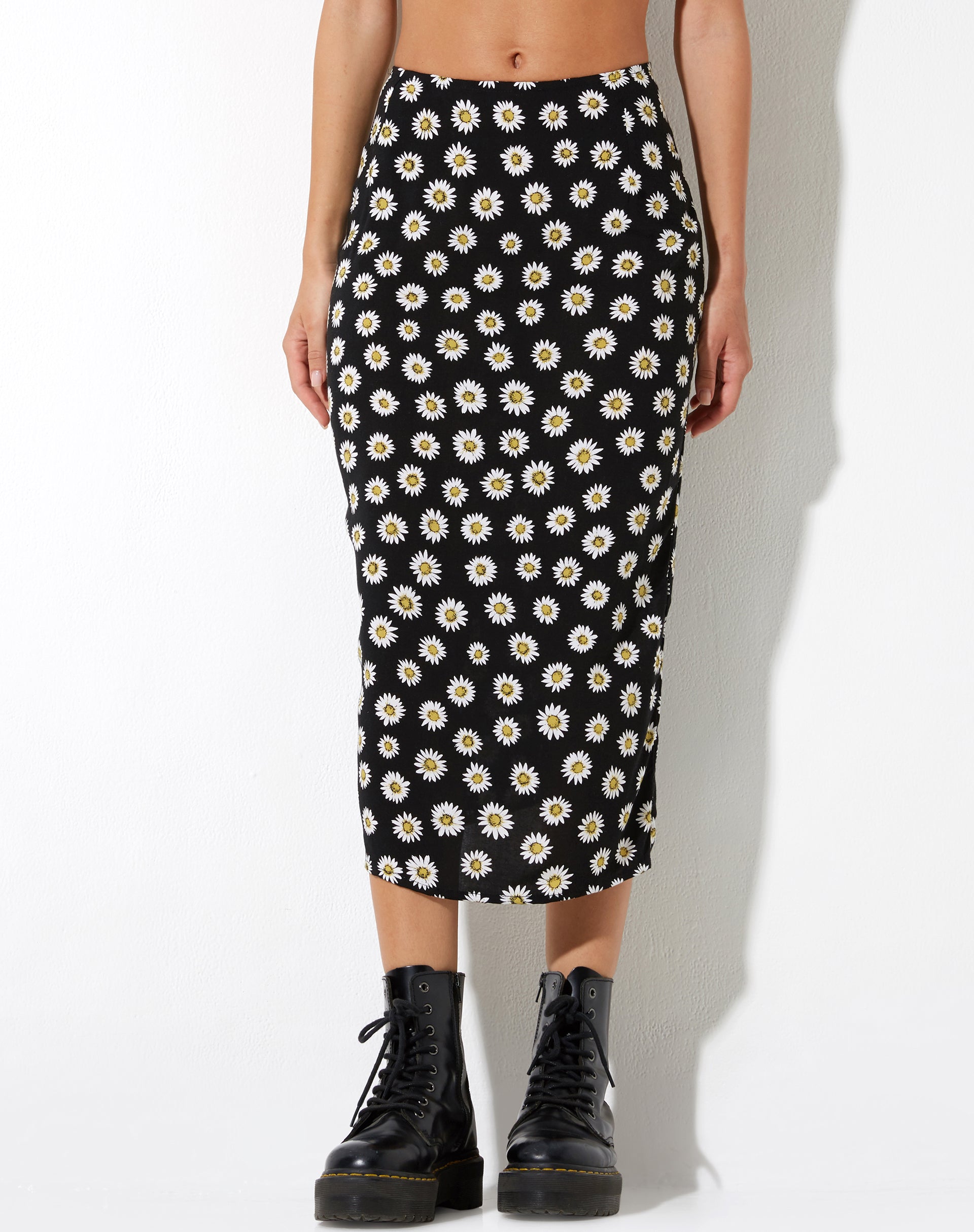 Harriet Midirock aus Grunge Daisy Schwarz