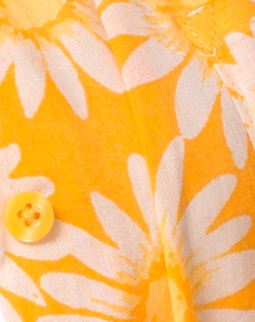 Image of Hawaii-Hemd in Sunkissed Yellow Floral