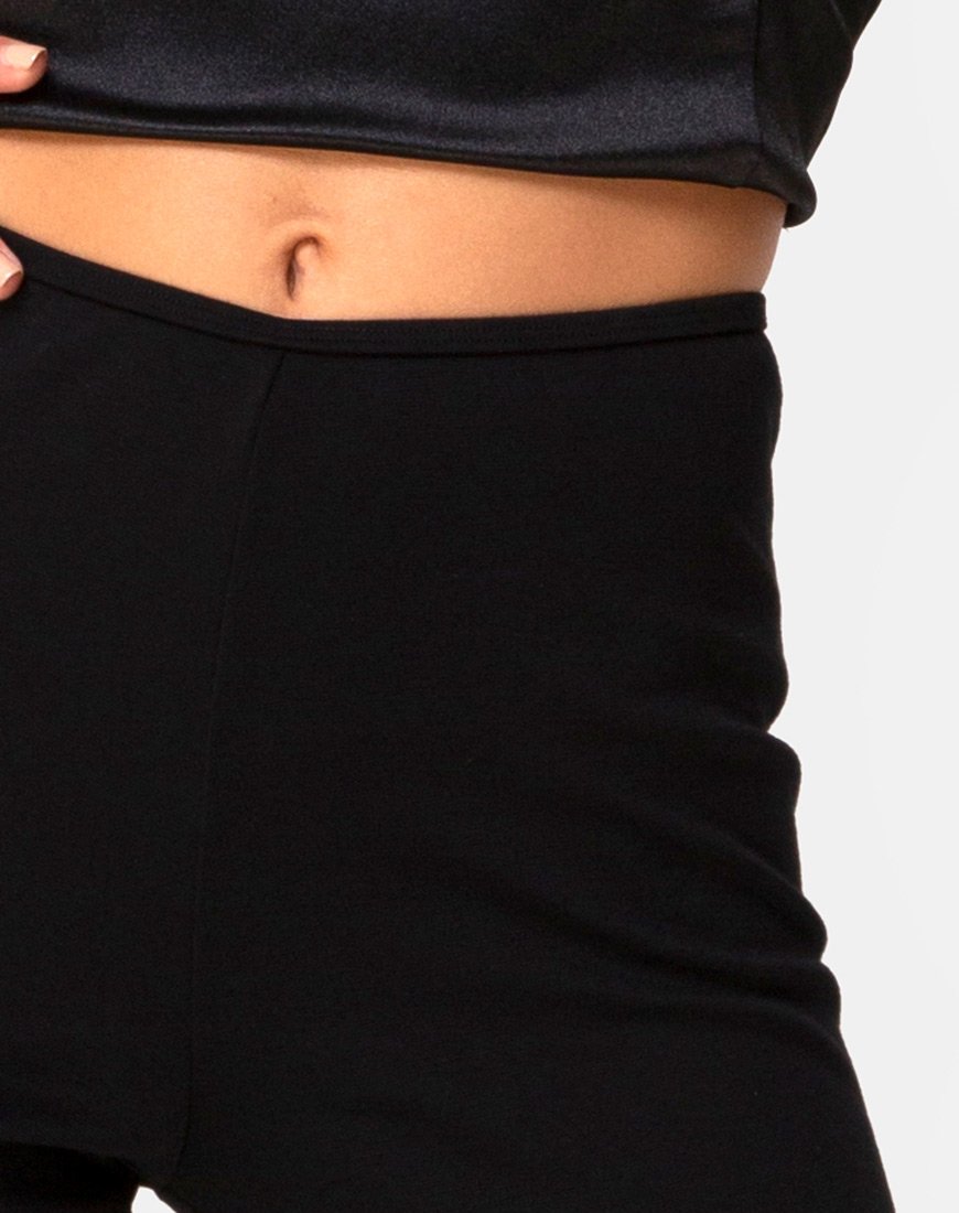 Bild von Hearty Flare Trouser in Schwarz Spandex