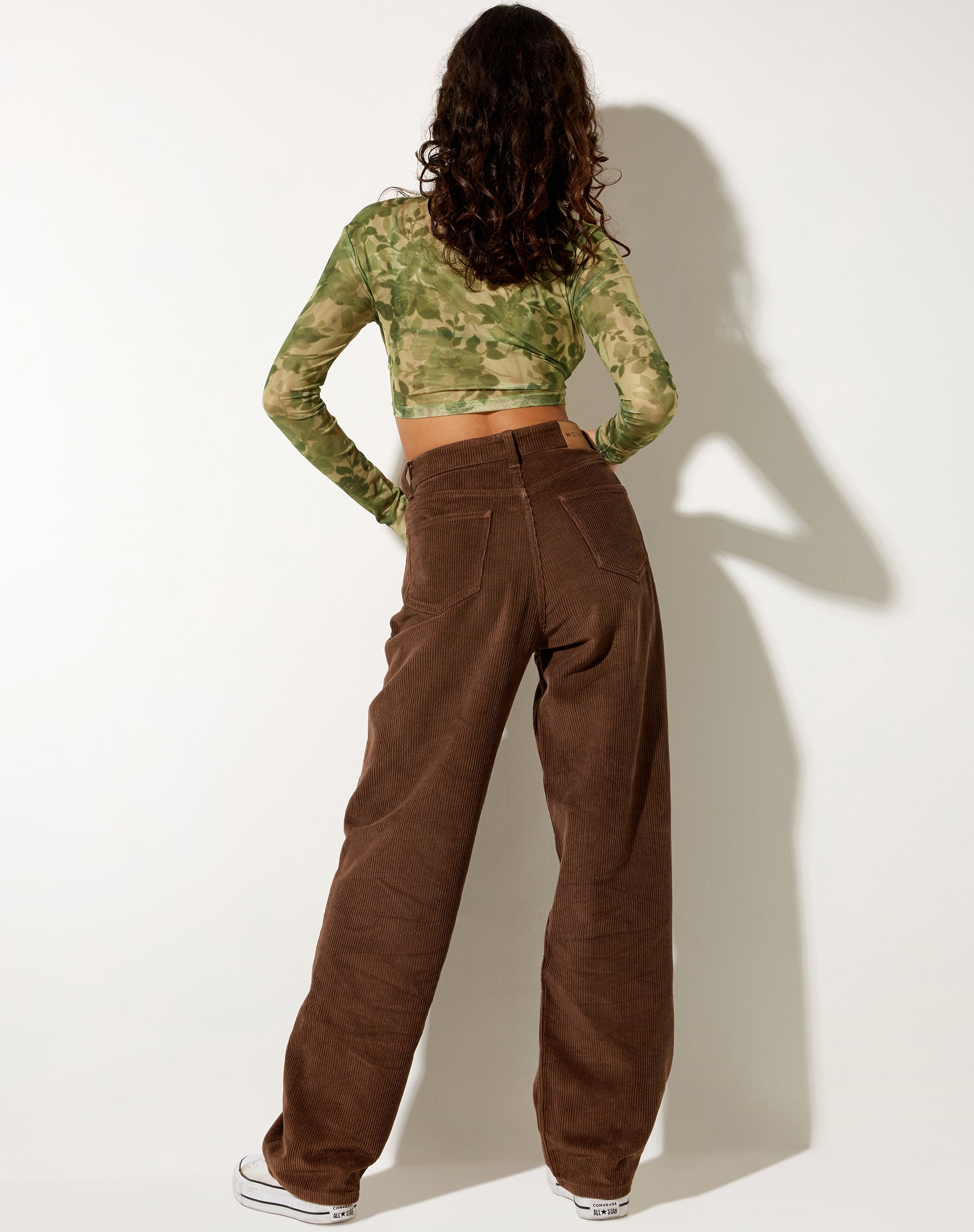 Bild von Henru Cropped Cardi in Blurred Floral