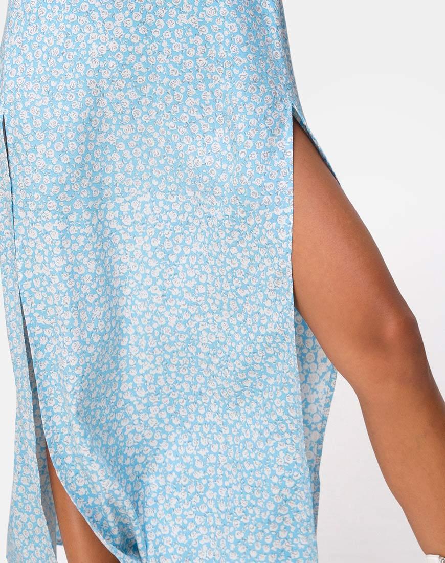 Image von Hime Kleid in Ditsy Rose Blau