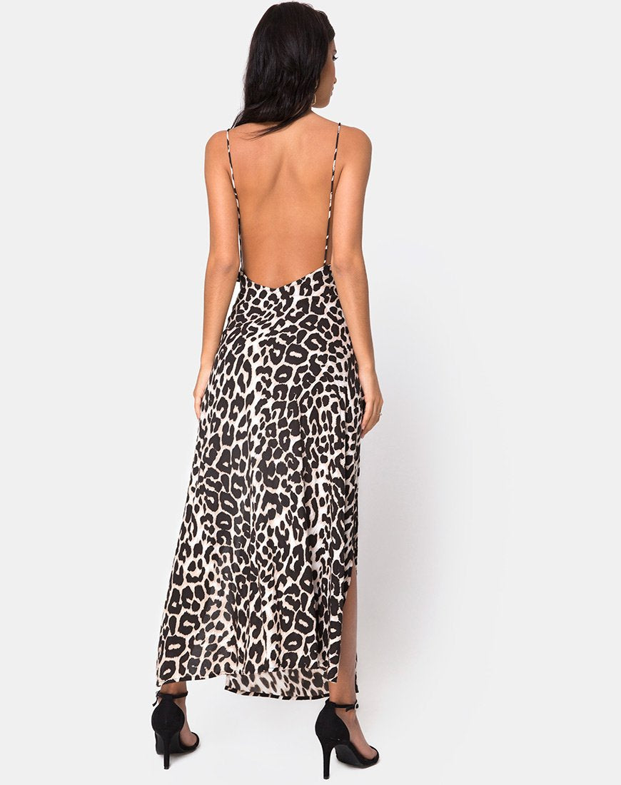 Bild von Hime Maxikleid in Übergröße Jaguar