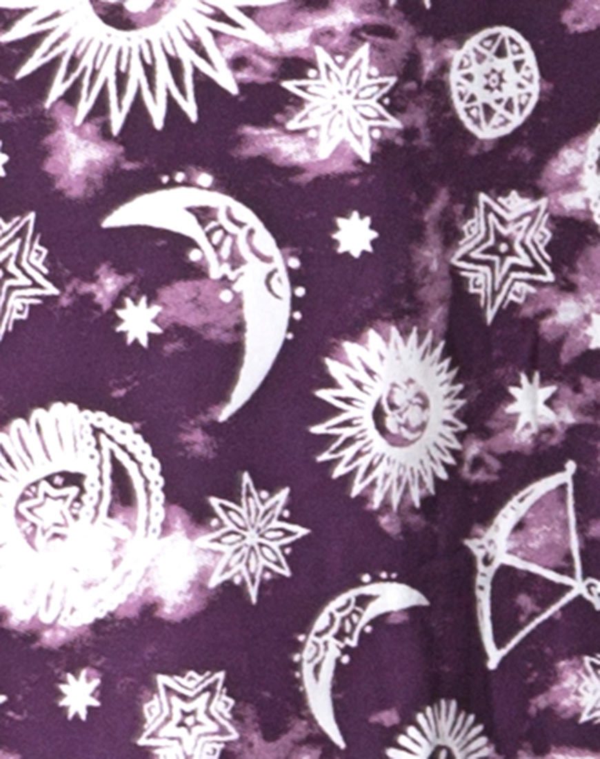 Bild von Hime Maxikleid in Lila Zodiac