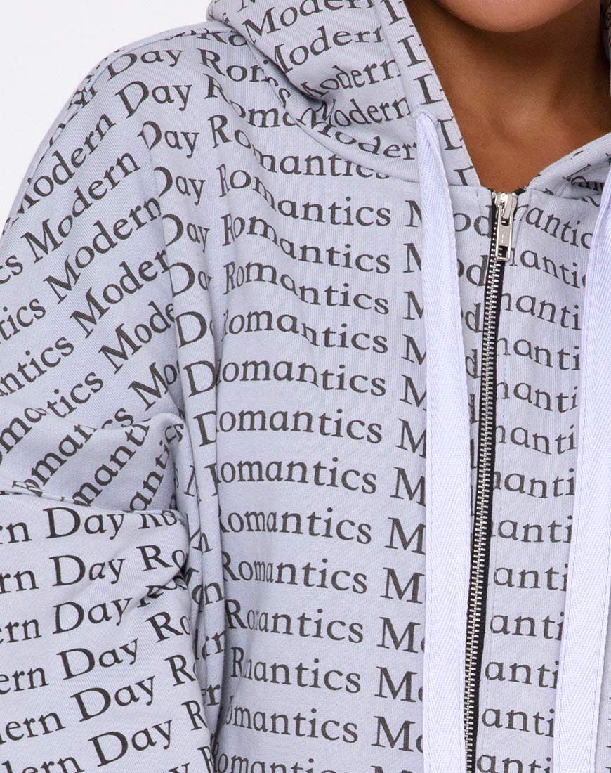 Bild von Hollack Hoody in Modern Day Romantics Grau