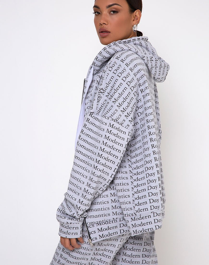 Bild von Hollack Hoody in Modern Day Romantics Grau