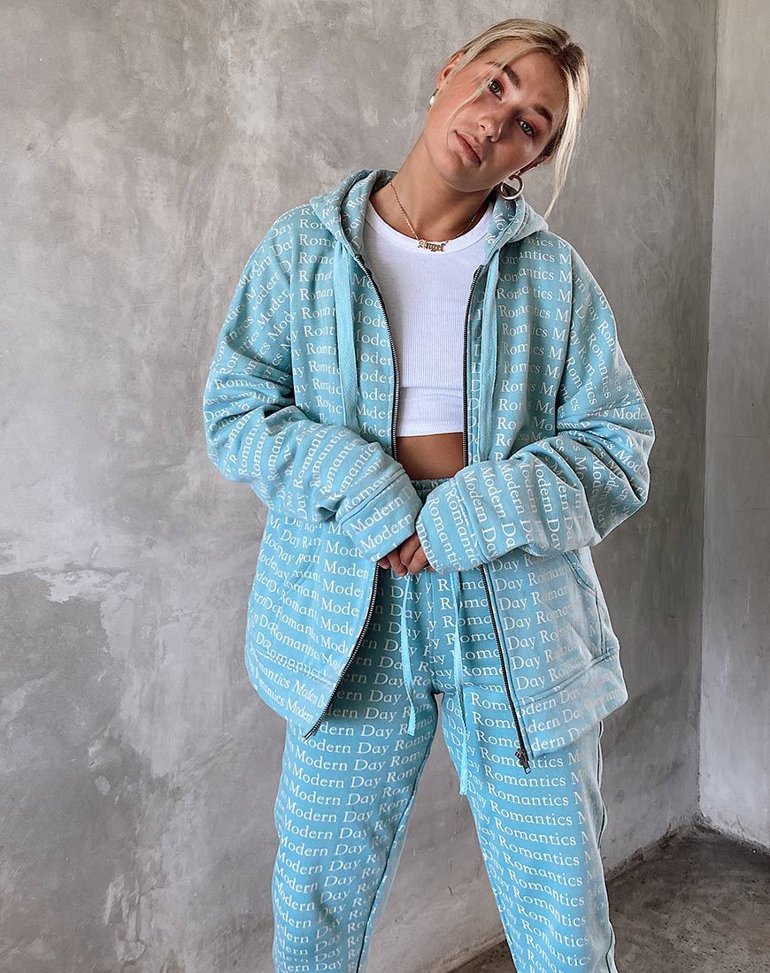 Hollack Kapuzenpullover in Modern Day Romantics Seafoam