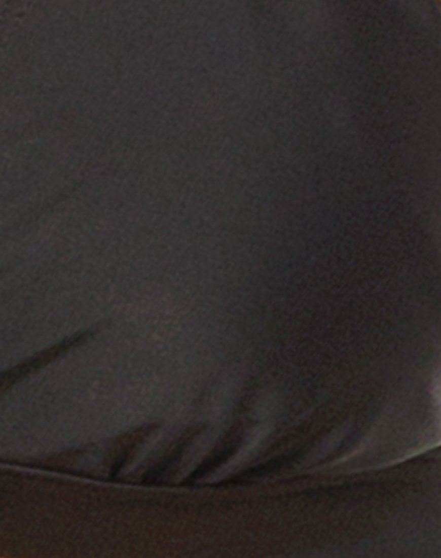 Bild von Ice Cut Out Bikini Bottom in Schwarz
