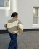 Image of Renee Puffa Jacket in Creme und Taupe mit Paneelen