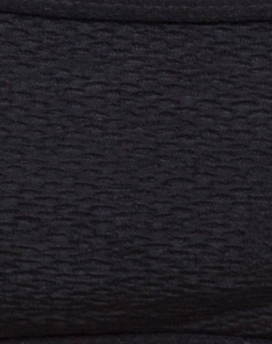 Bild von Ina Bottom Bikini in Textur Schwarz