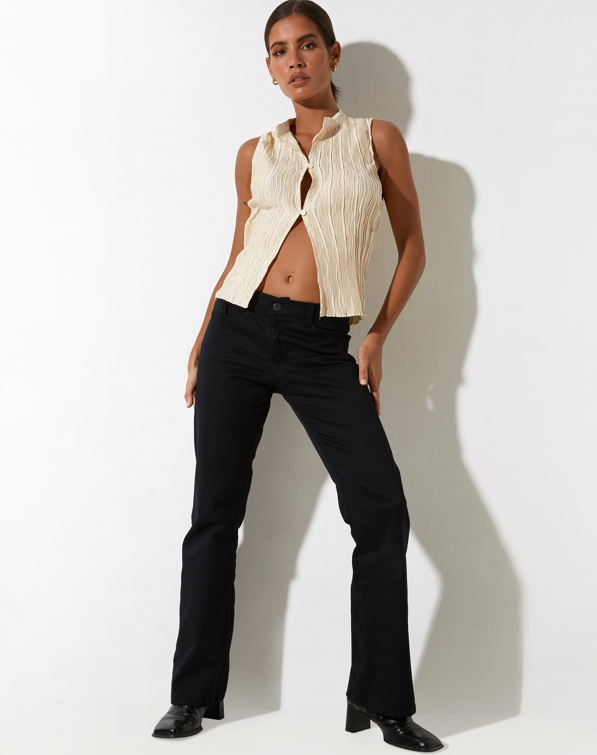 Abbildung von Inara Top in Crinkle Ivory