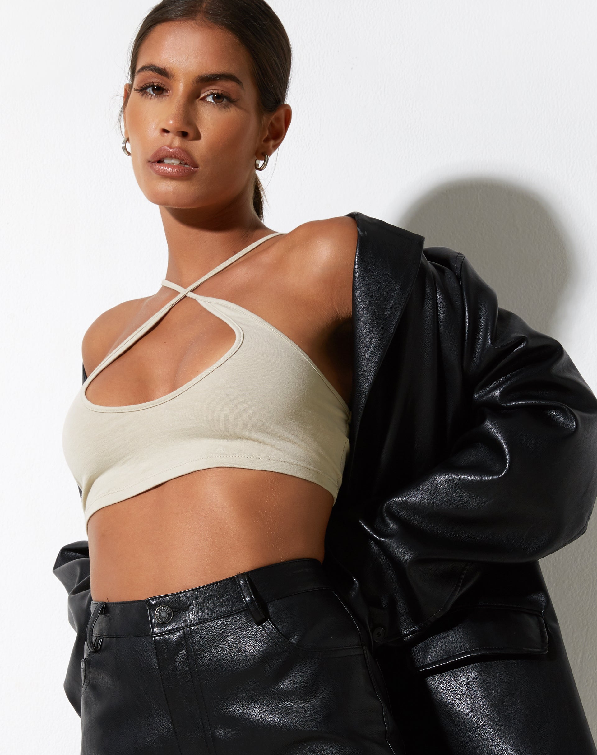 Bild von Intan Crop Top in Kokosnussmilch