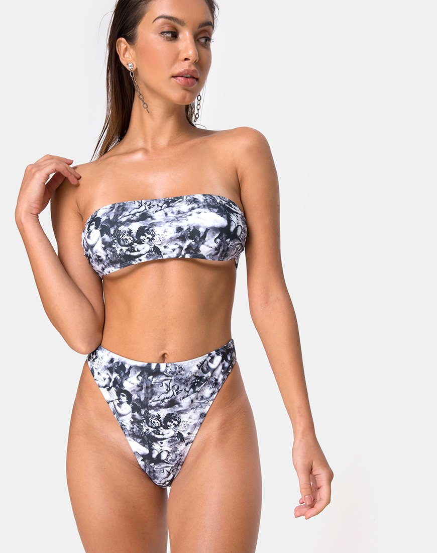 Bild von Izarla Bikini Tube Top in Cherub Grey
