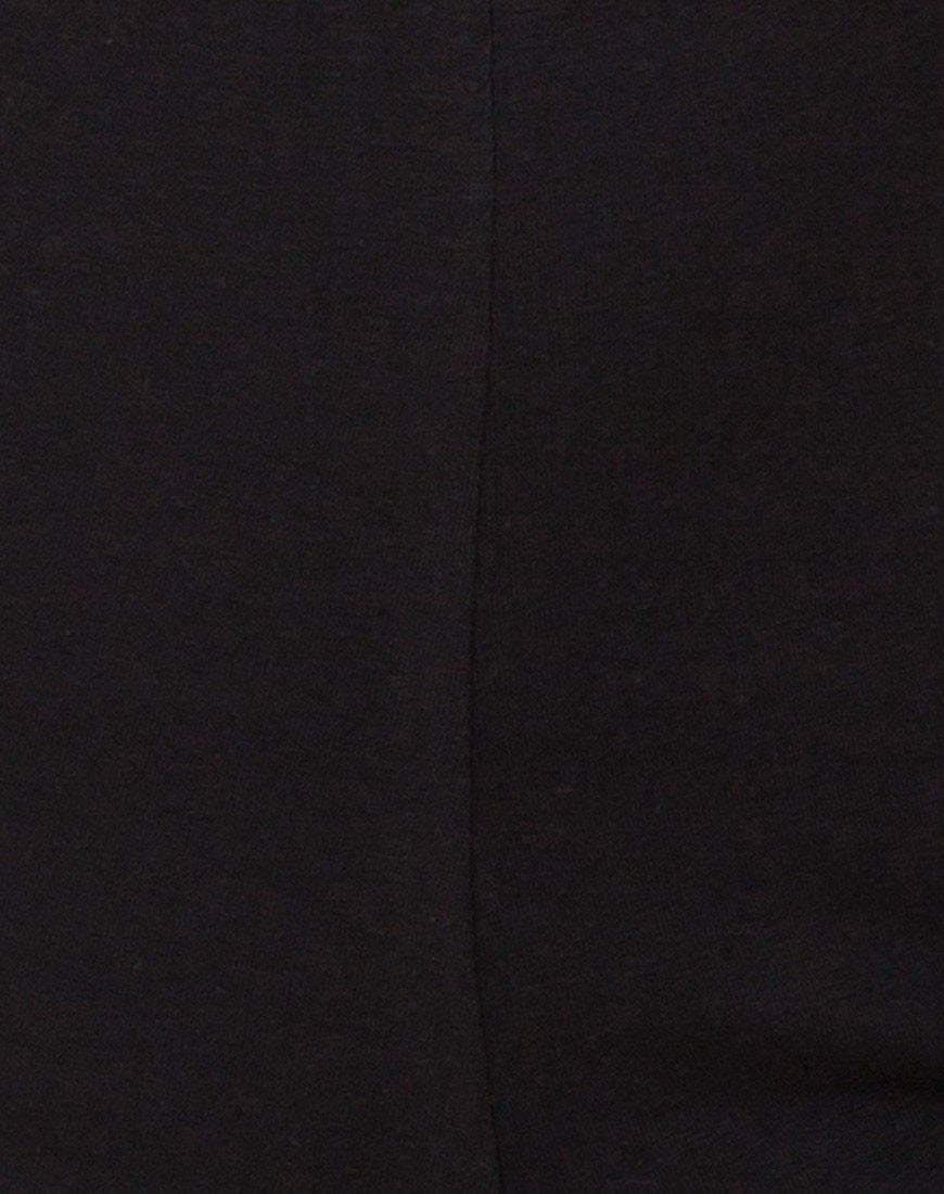 Bild von Jaca Cutout Unitard in Schwarz