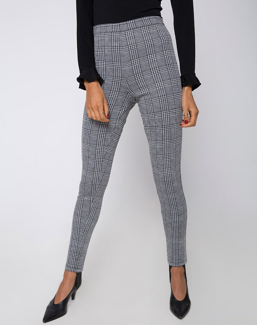 Image of Jada Hose in Charles Check Grau