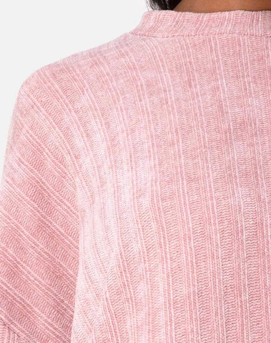 Image of Jama Pullover aus Strick in Rosa