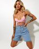 Bild von Jamaria Bralette Top in Babyrosa