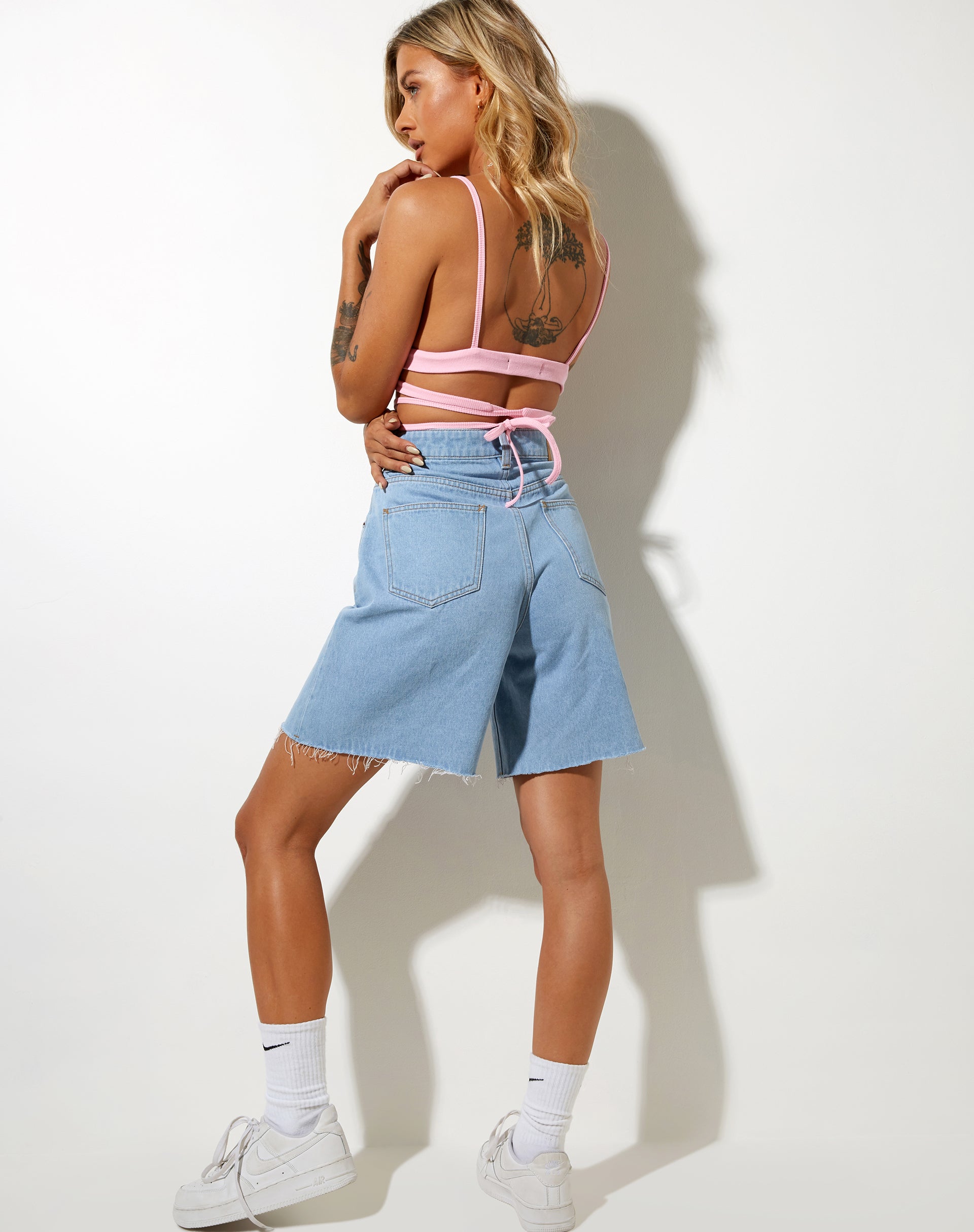 Bild von Jamaria Bralette Top in Babyrosa