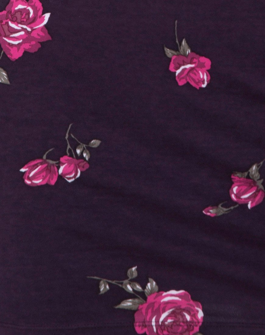 Image of Janelis Bodycon Kleid in Abendrosa