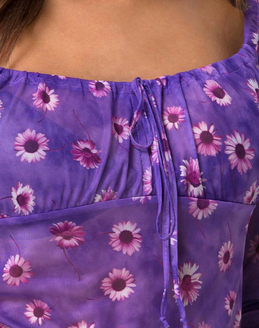 Bild von Janina Top in Daisy Daze Violett