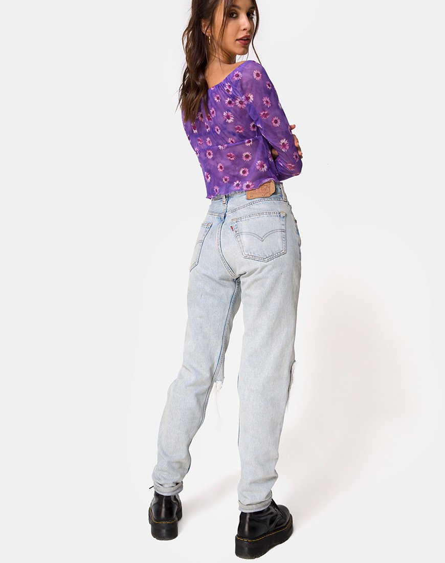 Bild von Janina Top in Daisy Daze Violett