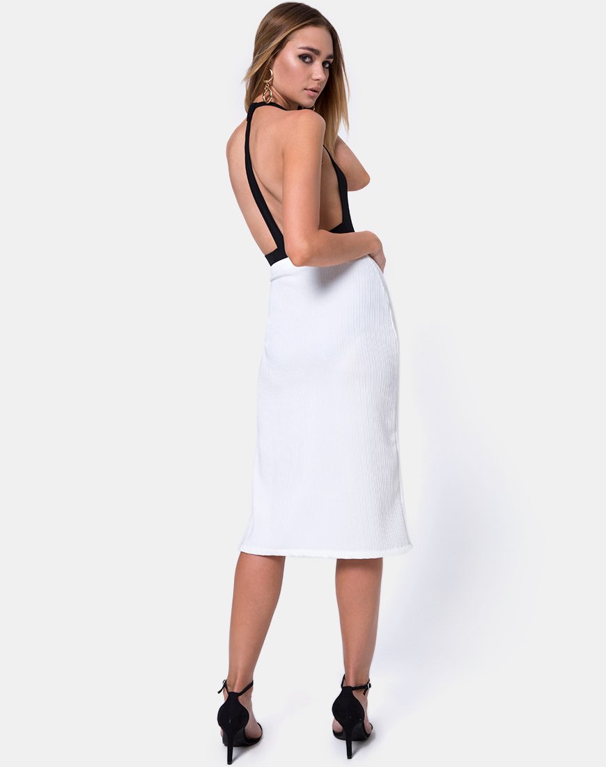 Bild von Jasmine Rock in Multi Rib Elfenbein