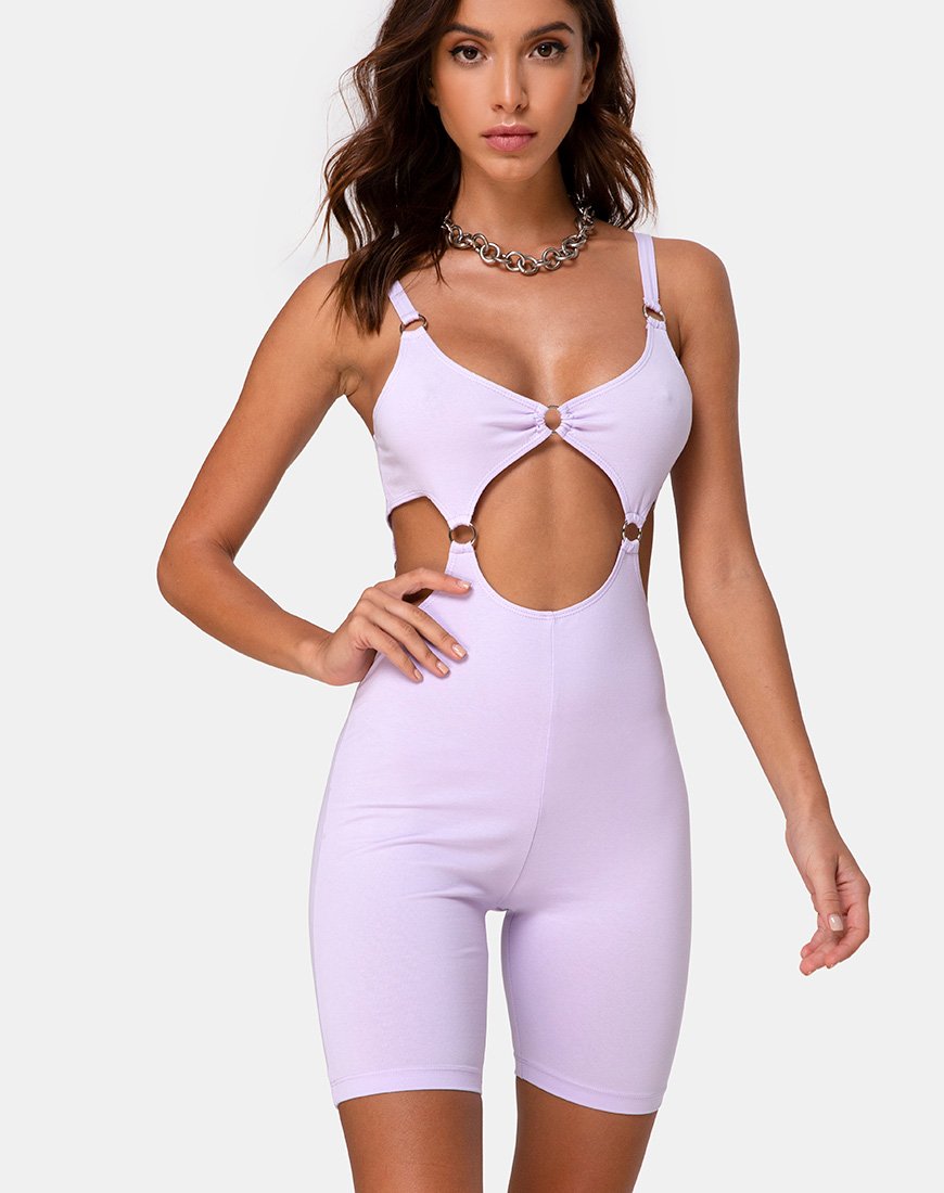 Jaso Unitard in Flieder