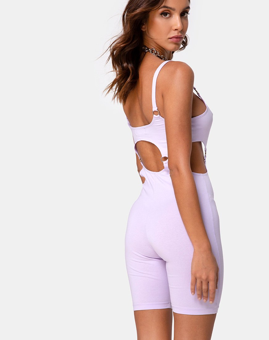 Jaso Unitard in Flieder