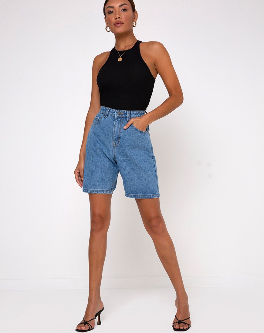 Bild von Dad Jean Short in Blue Wash