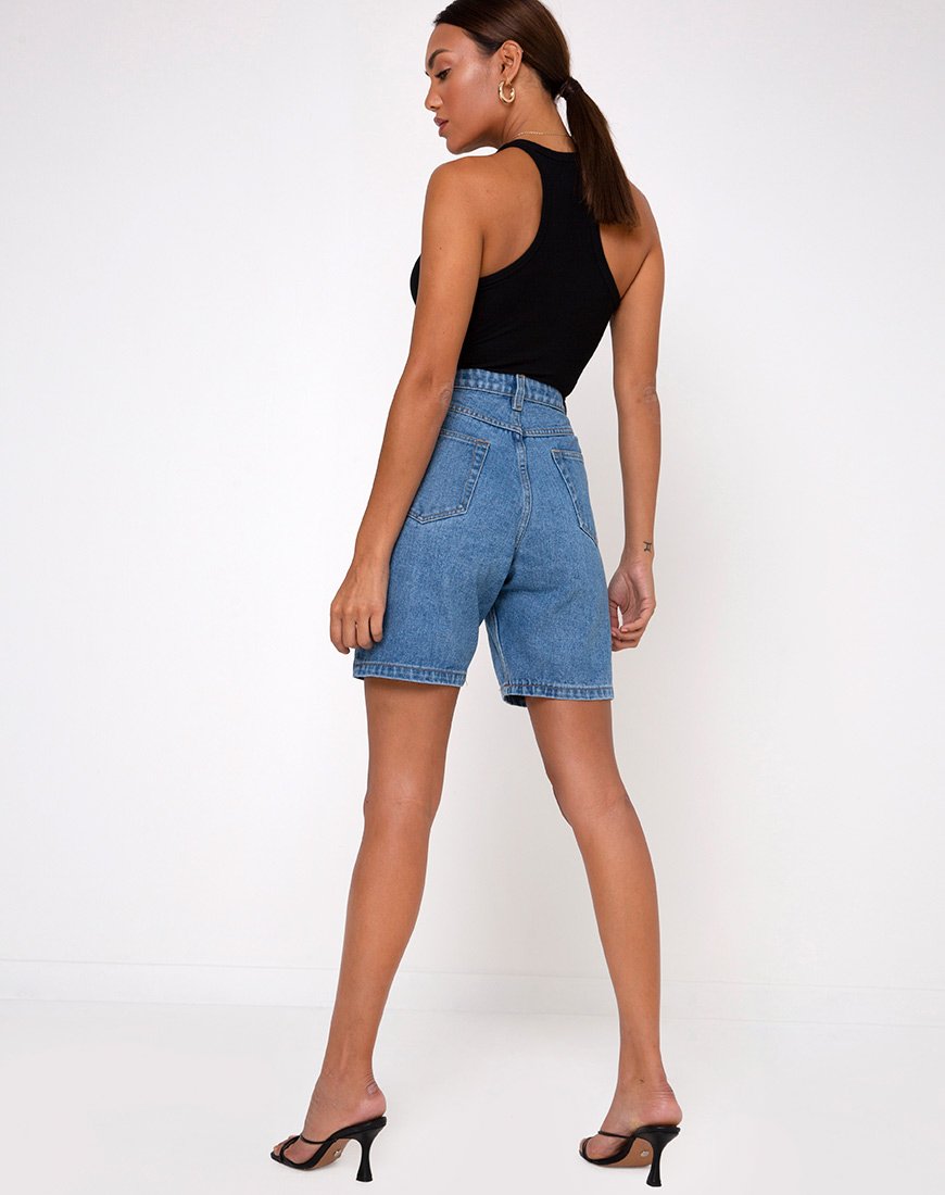 Bild von Dad Jean Short in Blue Wash