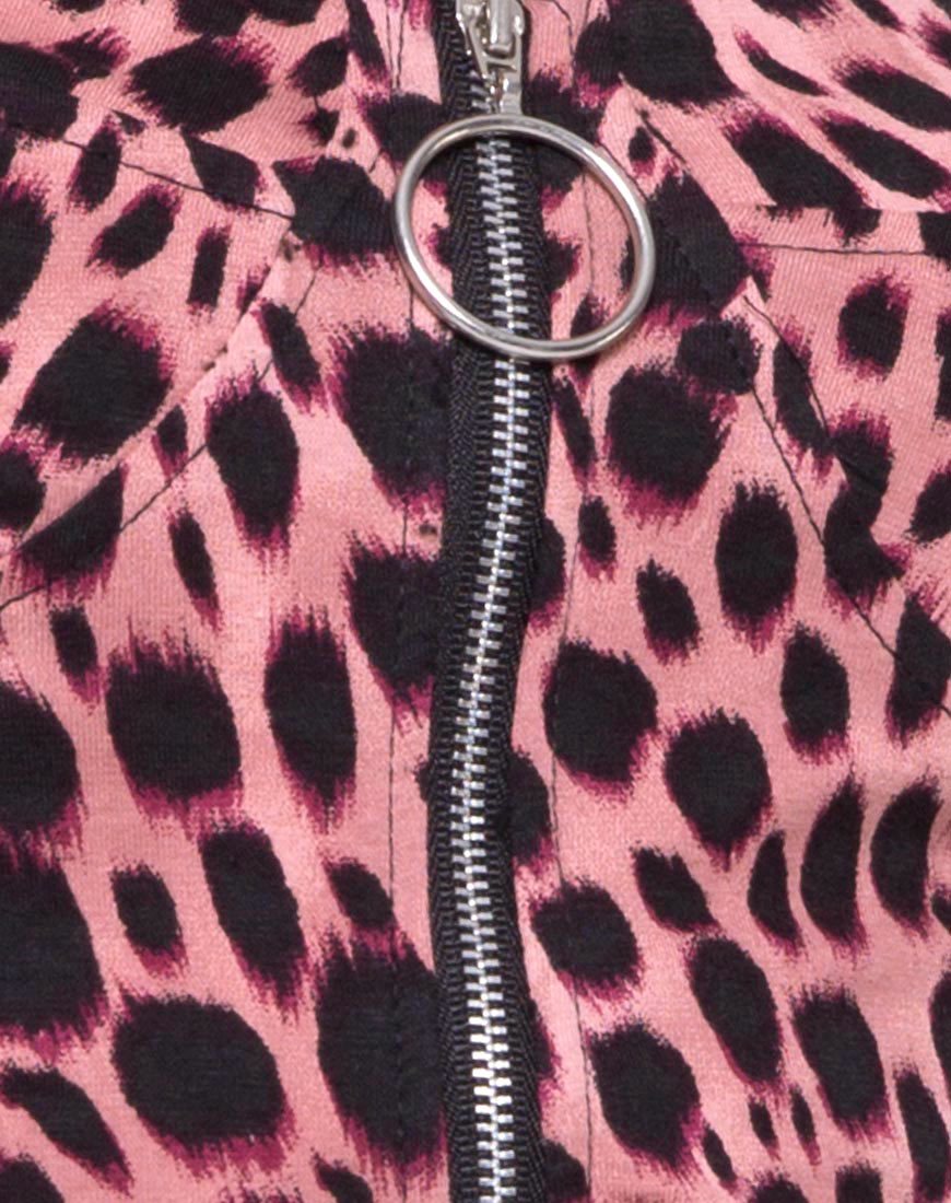 Image of Jedden Kleid in Rosa Gepard