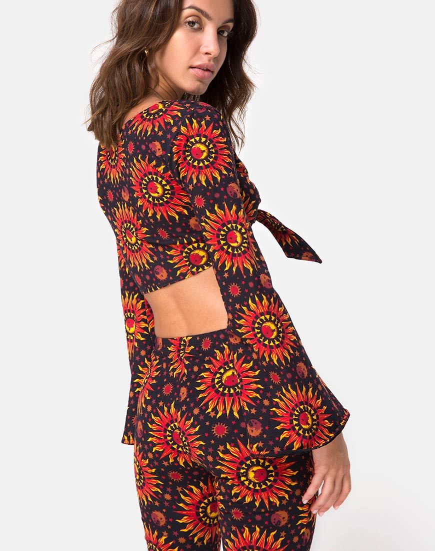 Bild von Espha Crop Top in Hot Sun X Princess Polly
