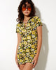 Bild von Jeeves T-Shirt Kleid in Retro Floral