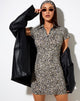 Image of Jeeves T-Shirt Kleid in Spring Fling Floral Schwarz