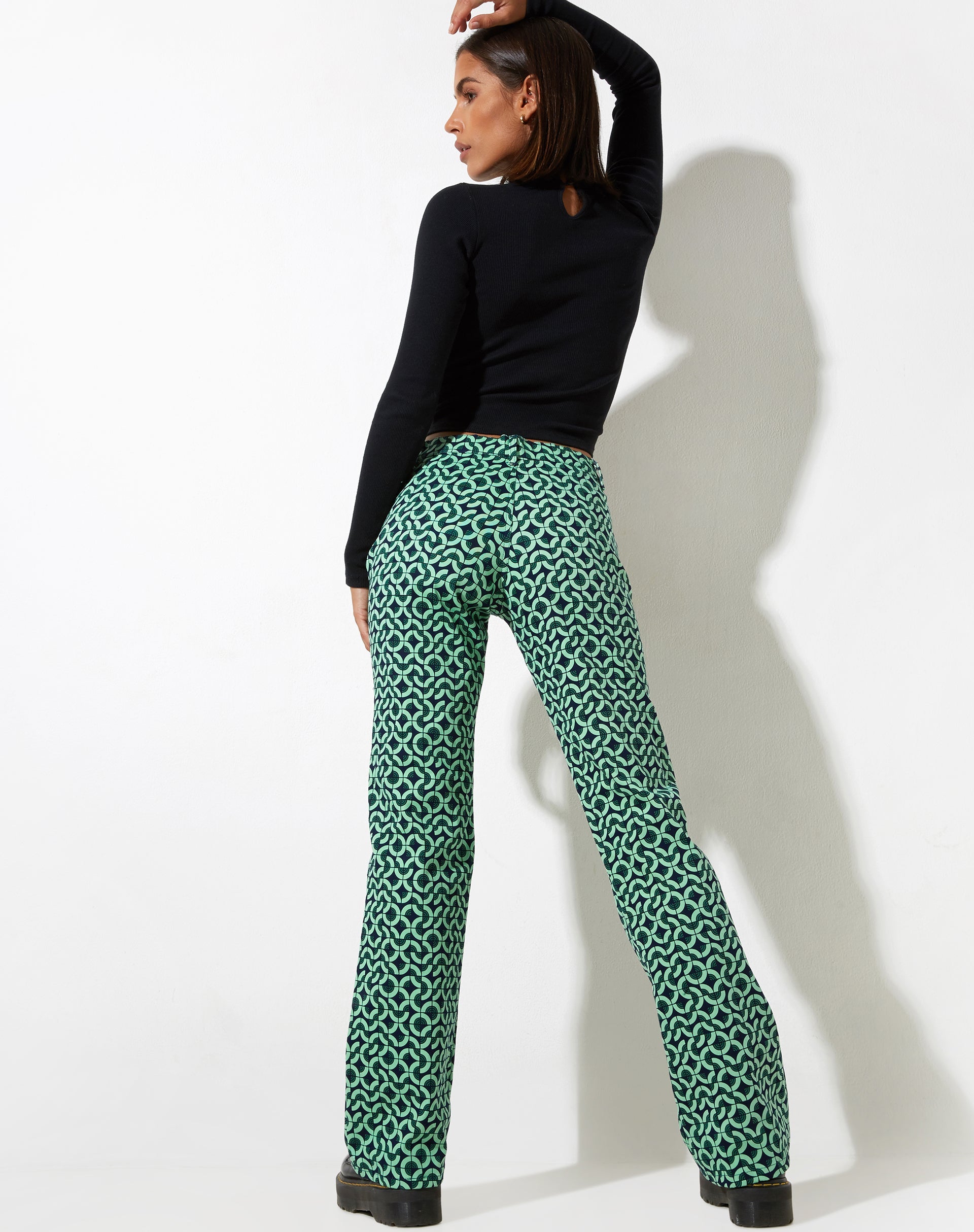 Abbildung der Jopan-Hose in Retro Tile Green