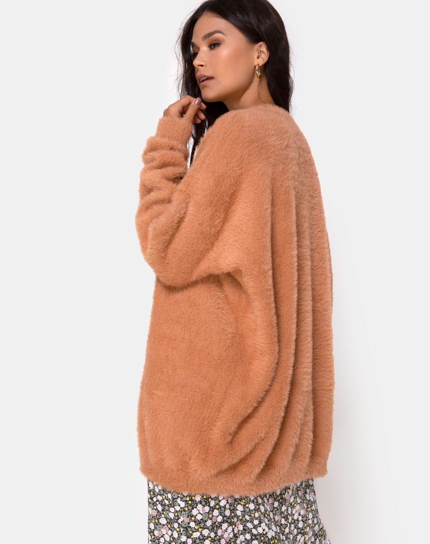 Image of Edgen Pullover in gestricktem Tan