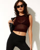Bild von Juniper Vest Top in Knit Bitter Chocolate