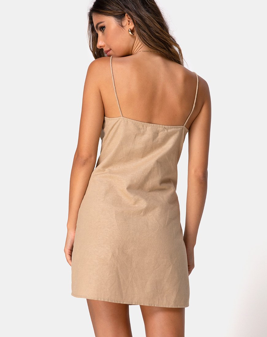 Bild von Kaira Slip Dress in Taupe