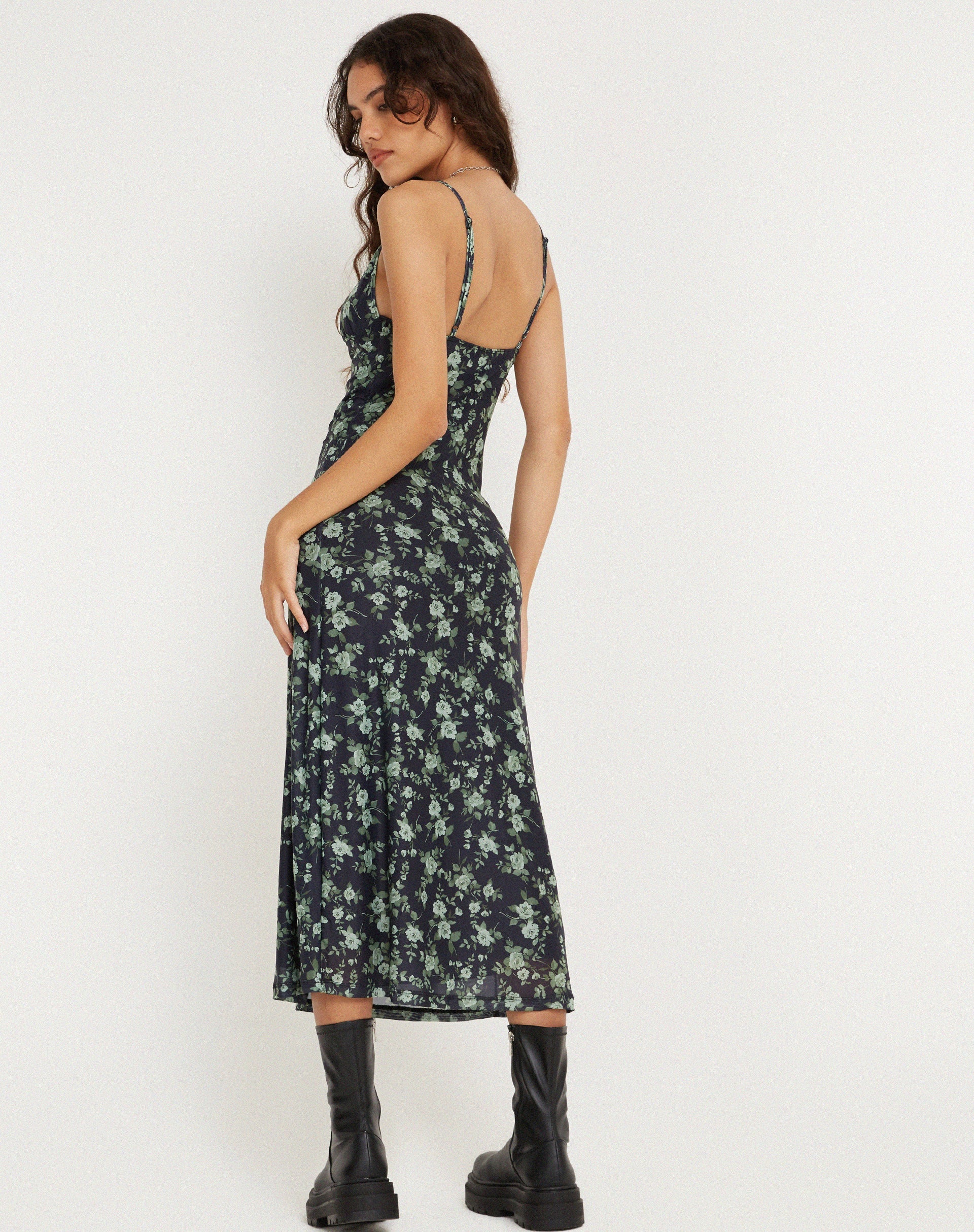 Bild von Kalana Maxikleid in Pretty Floral Grün