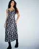 Bild von Kalana Maxikleid in Pretty Floral Grün