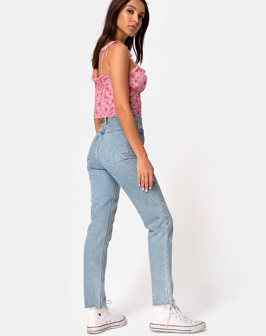 Bild von Kalsi Top in Love Bloom Pink Flock