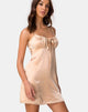 Image of Kamalia Slip-Kleid aus Satin Champagner