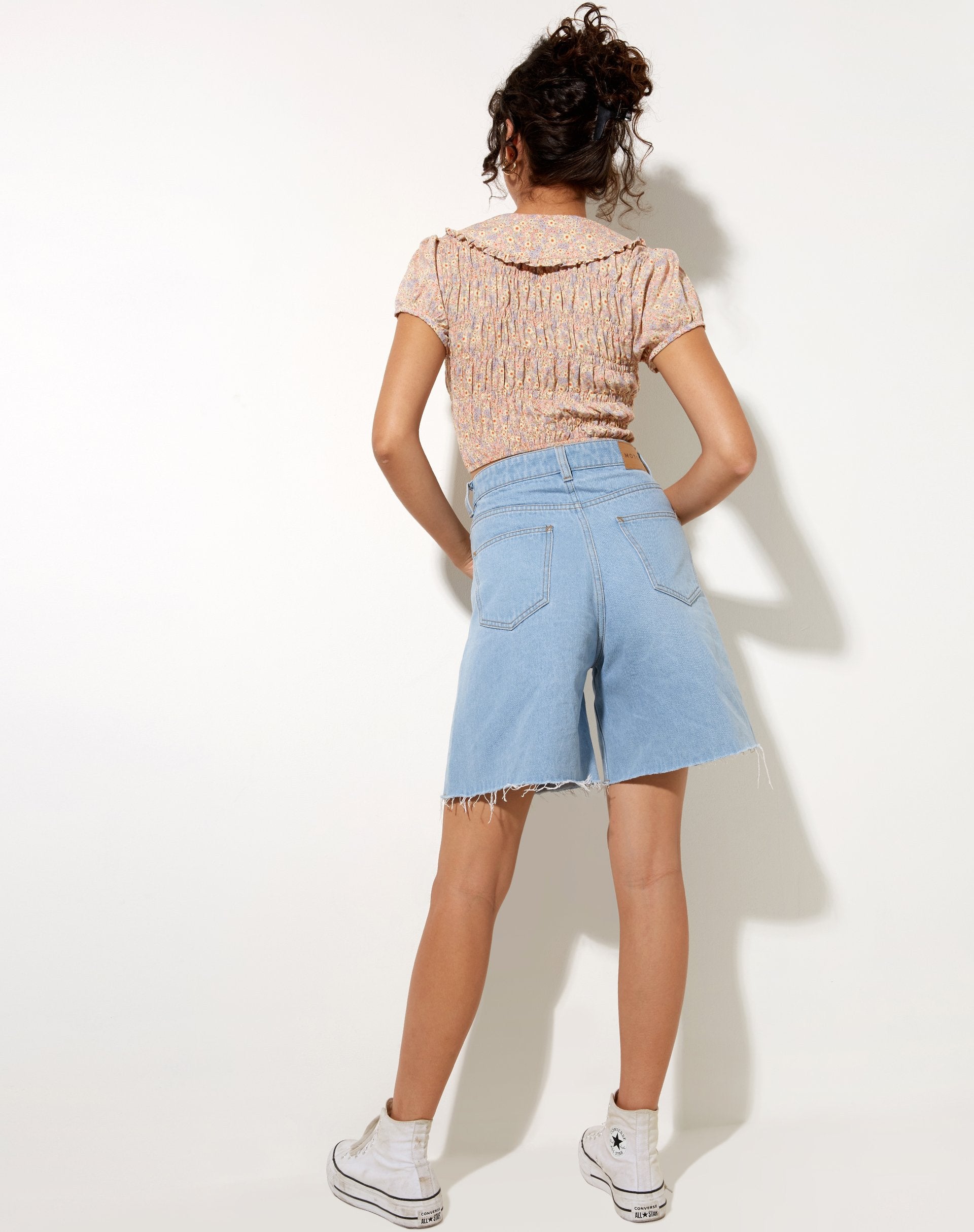 Bild von Kamiko Top in 70s Prairie Girl Floral