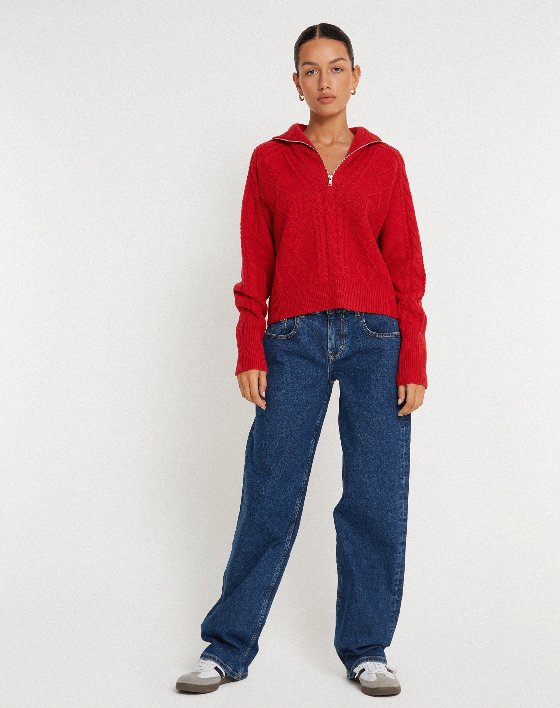 Bild von Kamuja Strickpullover in Rot