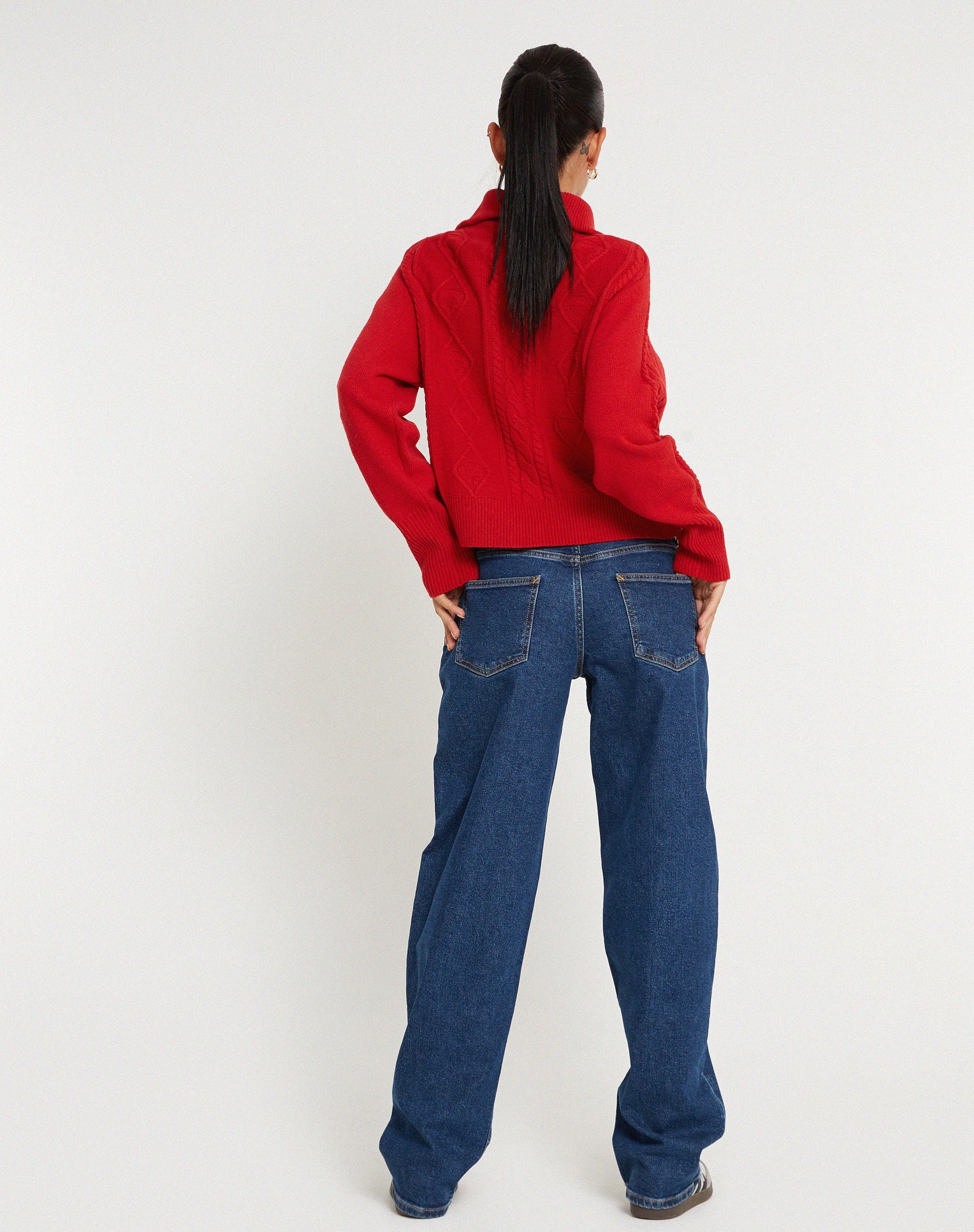Bild von Kamuja Strickpullover in Rot