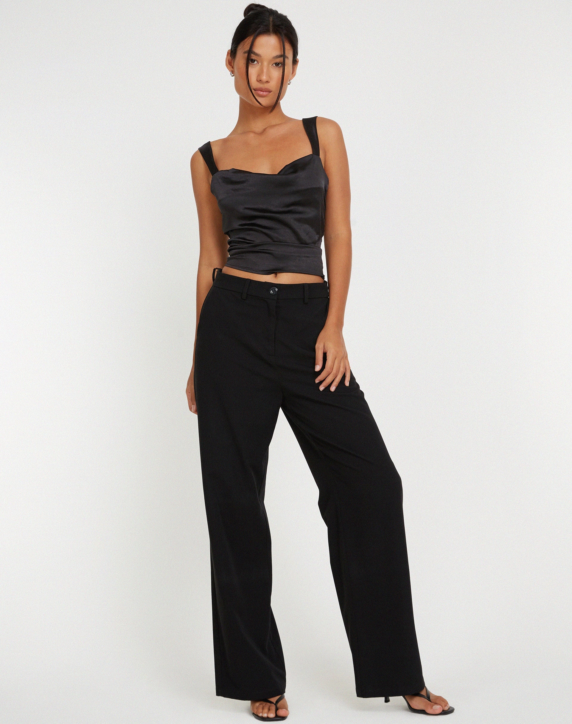 Abbildung von Kanaya Top in Satin Black